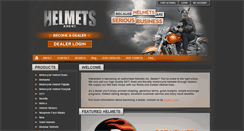 Desktop Screenshot of helmetsinc.com